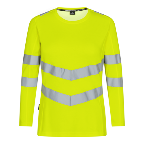 Safety Damen T-shirt L/S Gelb