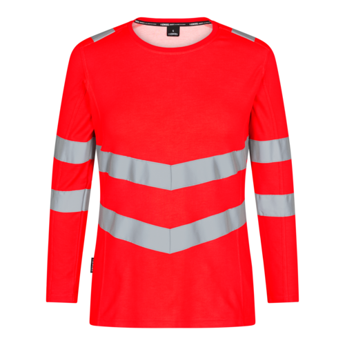 Safety Damen T-shirt L/S Rot