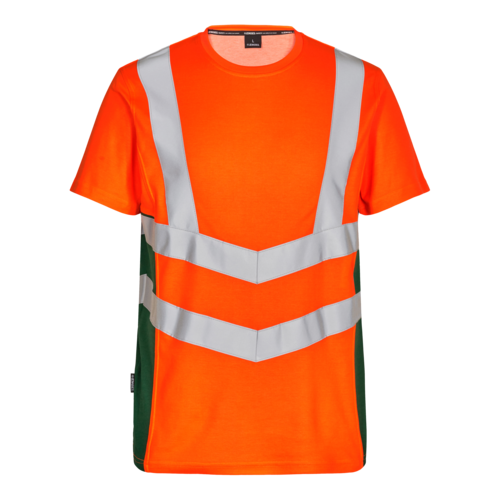 Safety T-Shirt Orange/Grün