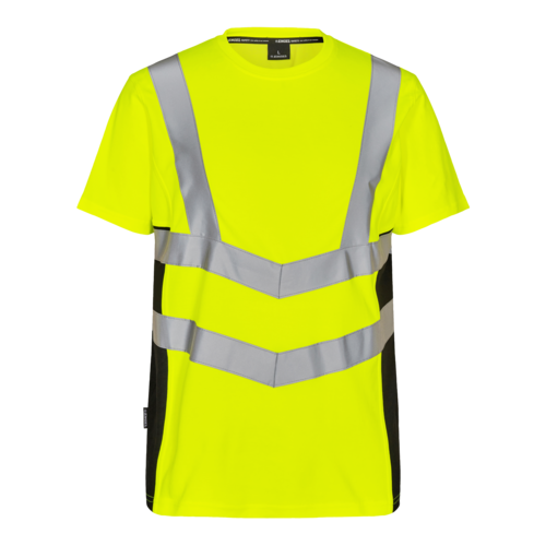 Safety T-Shirt Gelb/Schwarz