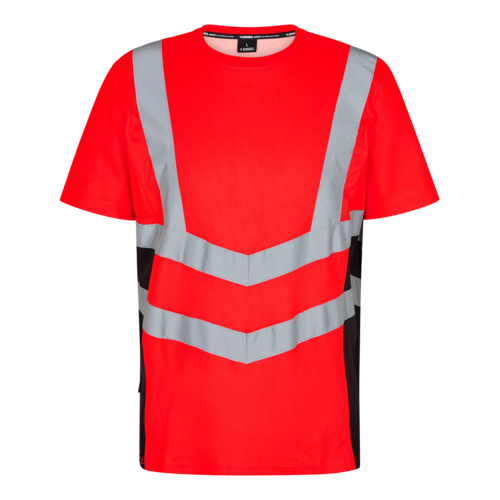 Safety T-Shirt Rot/Schwarz