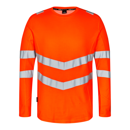 Safety T-shirt L/S Orange
