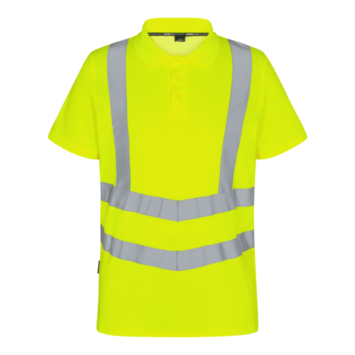 Safety Poloshirt Gelb