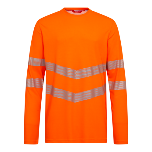Safety Langarm-T-Shirt Orange