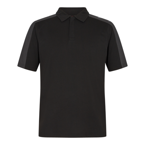 Galaxy Poloshirt Schwarz/Anthrazit Grau