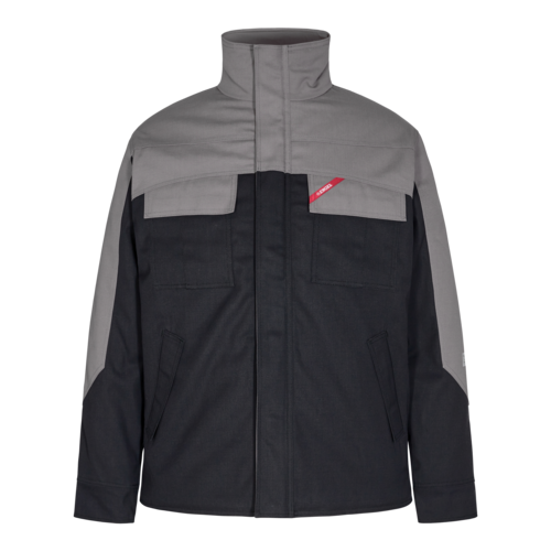 Safety+ Winterjacke Schwarz/Grau