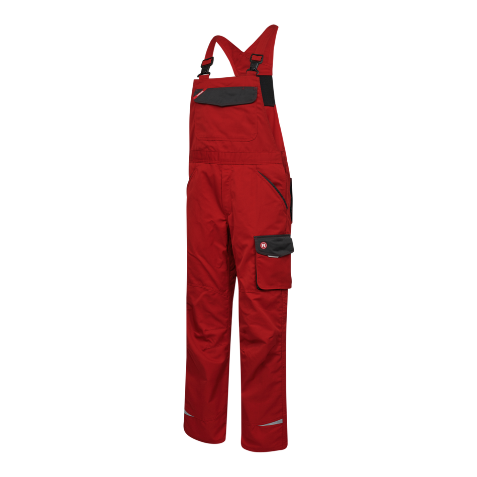 Galaxy Light Latzhose Tomato Red/Anthrazit Grau