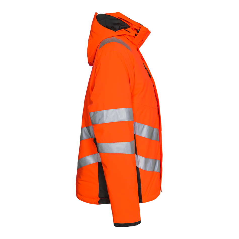 Safety Winterjacke Orange/Anthrazit Grau
