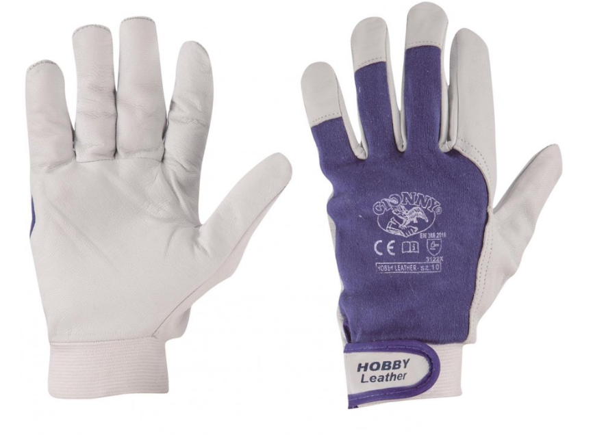 Work glove Hobbyleather full grain leather
