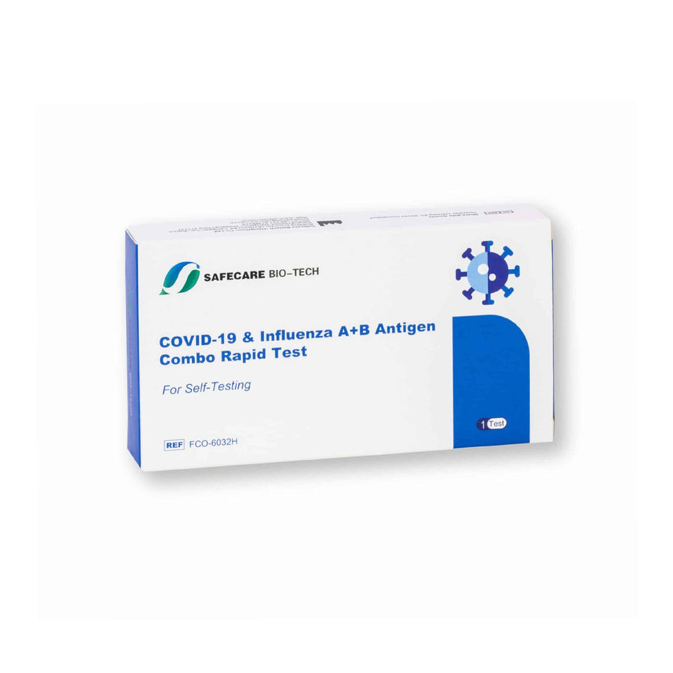 Safecare Corona & Influenza A+B Antigen Combo Rapid Test Antigen Kombi-Schnelltest Laientest nasal CE2934