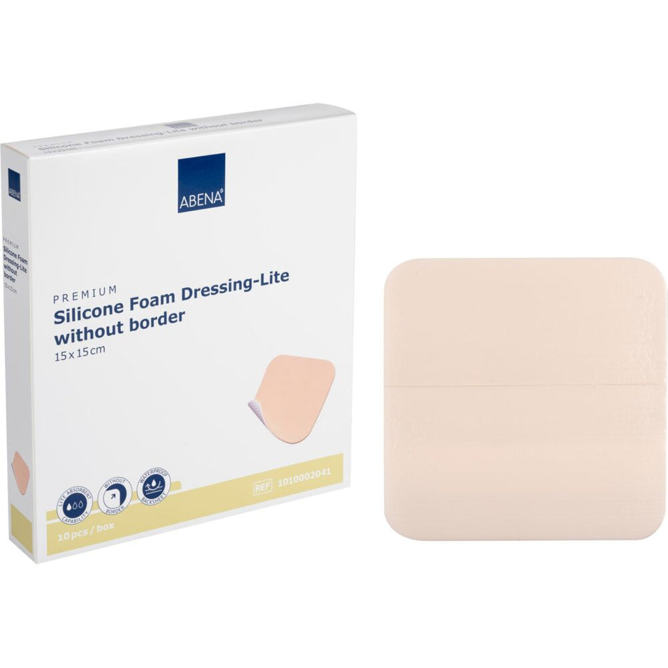 Silikonschaumverband Lite 15 x 15 cm (10 Stück)