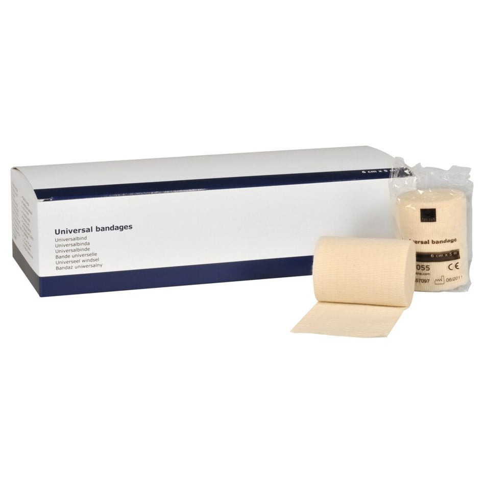 Stützbandage, 6 cm x 4 m (10 Stück)