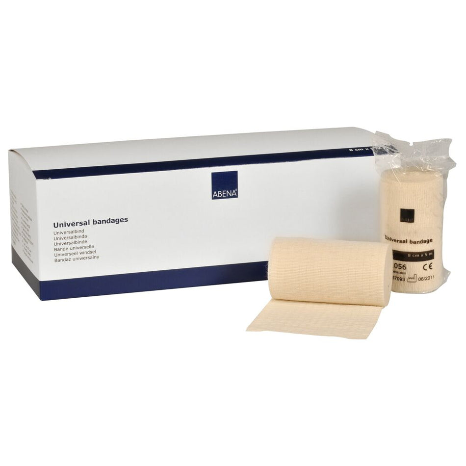 Stützbandage, 8 cm x 4 m (10 Stück)