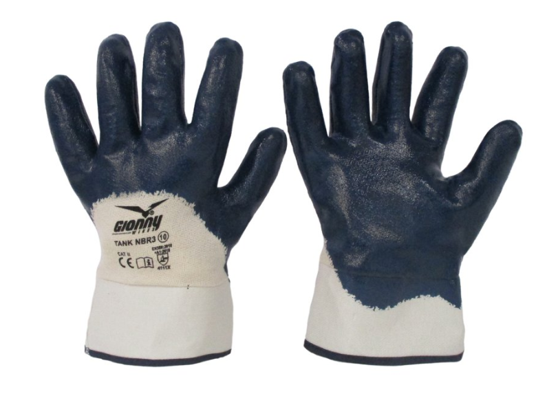 TANK NBR3 Jersey work glove, NBR coated