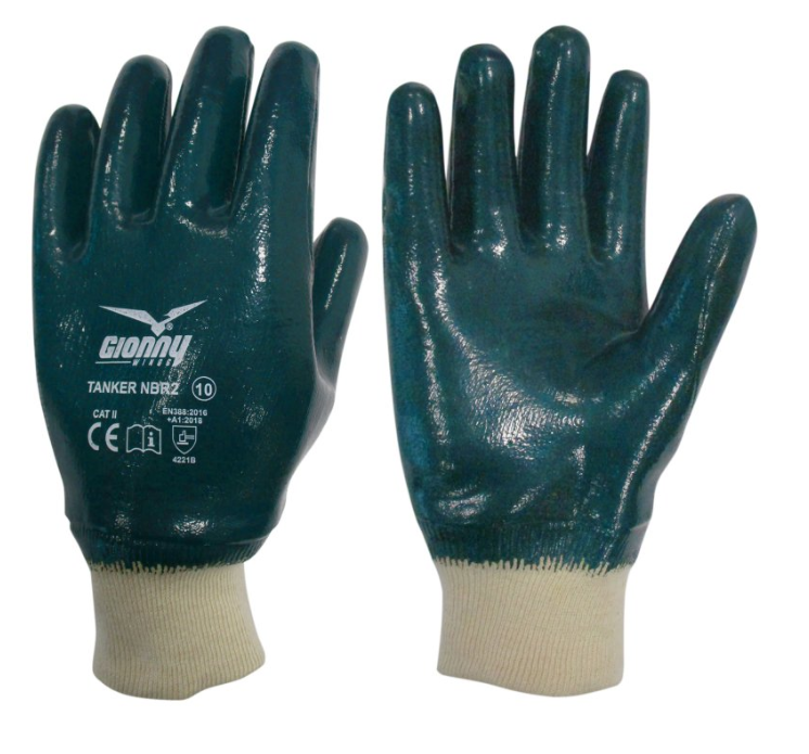 firma handschuh Arbeitshandschuh TANKER NBR2 Baumwolle NBR beschichtet – deus21.de