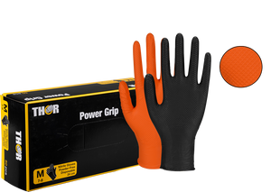 Power Grip Nitrile Gloves 50 Pieces - Extra Strong