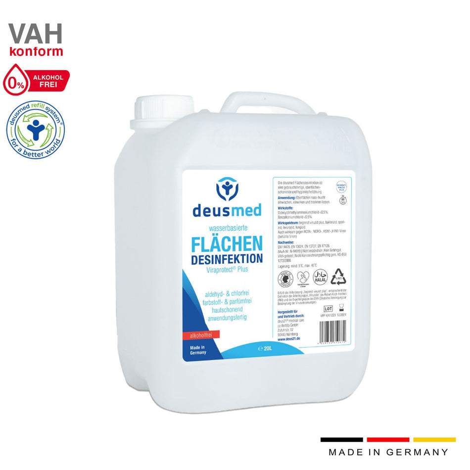 Deusmed Alkoholfreie Flächendesinfektion - 20 Liter