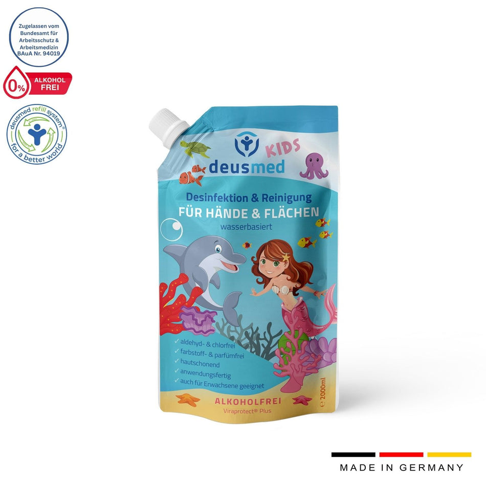 Deusmed KIDS alkoholfreies Desinfektionsmittel 2 Liter