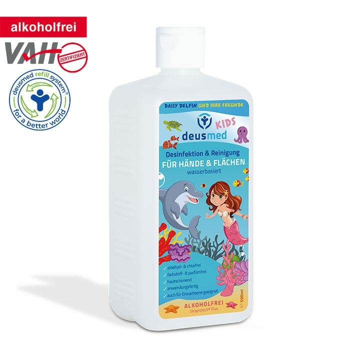 Deusmed KIDS alkoholfreies Desinfektionsmittel 500ml