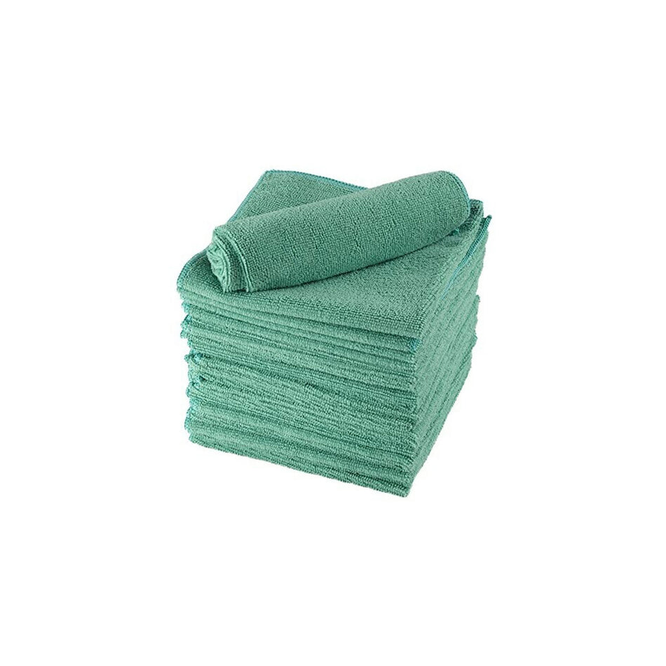 Microfiber cloth | GREEN | 210 g/m² | 20 pieces