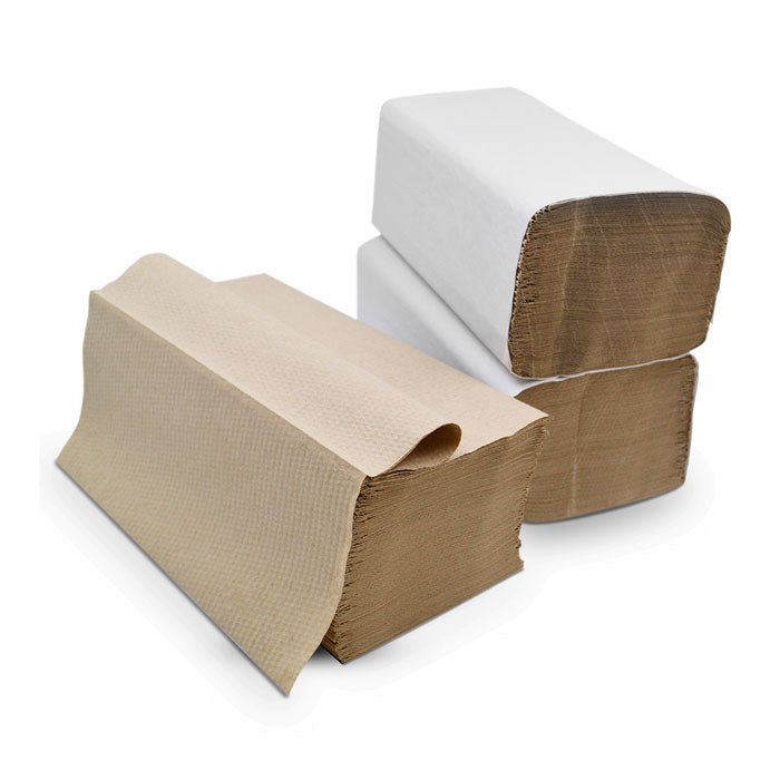 Papierhandtücher 1 lagig | recycling | ZZ-Falz | 25 x 23 cm | 5000 Blatt