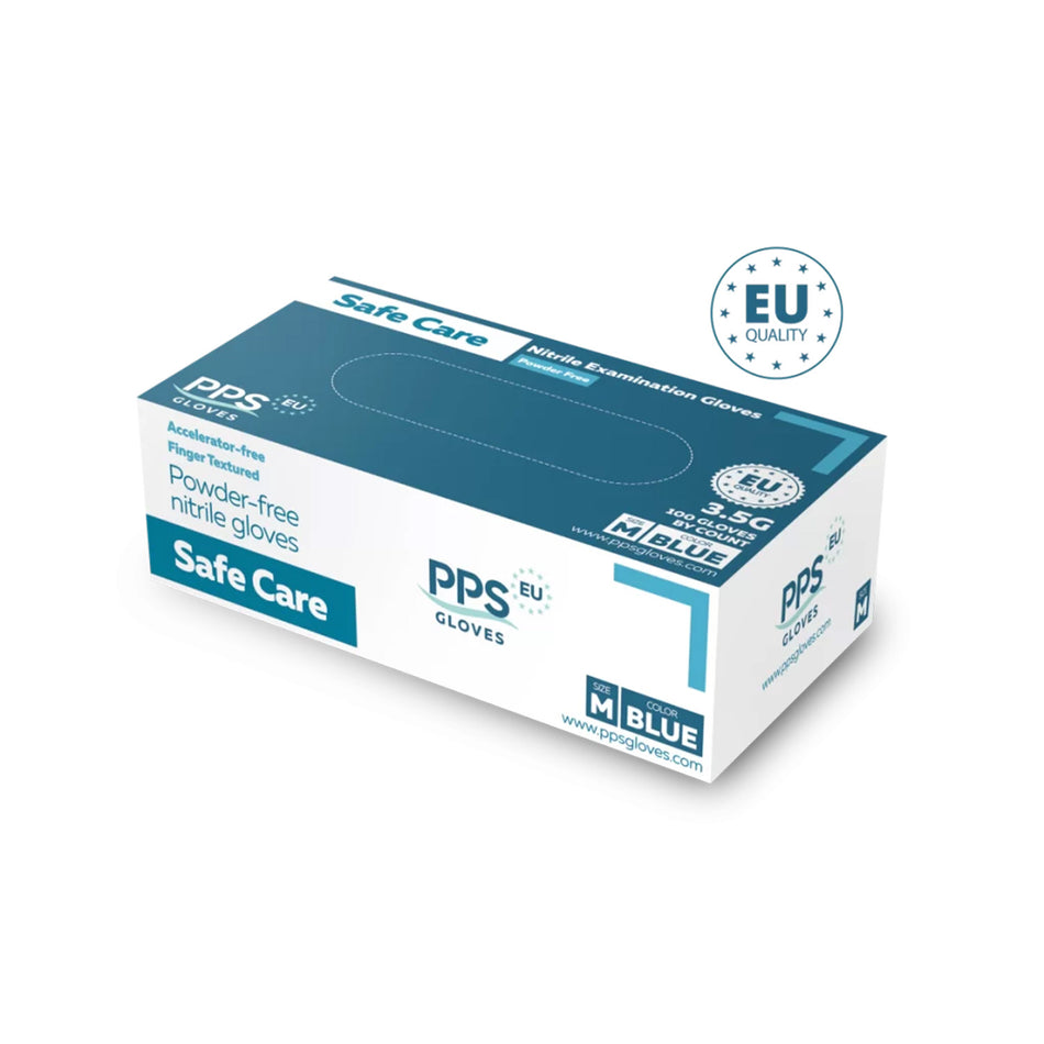 PPS Nitrile Disposable Gloves 100 Pieces Blue | S - XL